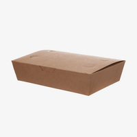 Lunchbox, natur, geschlossen