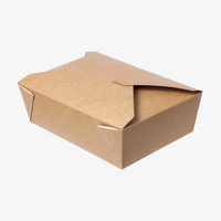 Lunchbox, natur, geschlossen