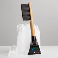 Eiskratzer, bedruckt, aufrecht