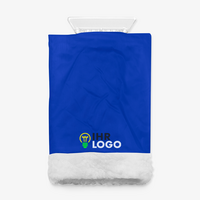 Eiskratzer, farbig bedruckt, Blau