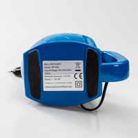 Ballonpumpe, Blau, Unterseite