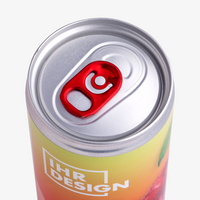 Dose, farbig bedruckt, Motiv