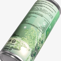 Energydrink, farbig bedruckt, details, rueckseite