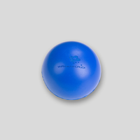 Antistressball Lasergravur, runde Form, blau Farben
