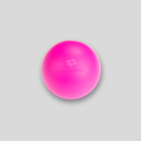 Antistressball Lasergravur, runde Form, pink Farben