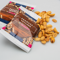 Erdnüsse, farbig bedruckt