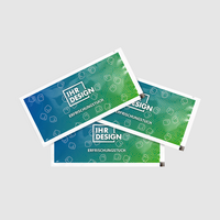 Erfrischungstuch, farbig bedruckt, Motiv, liegend