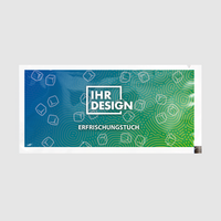 Erfrischungstuch, farbig bedruckt, Motiv