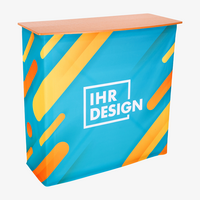 Ersatzdruck gerade Messetheke