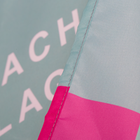 Snowflag, farbig bedruckt, details