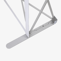 Ersatzgestell für Messewand mit Klettsystem 4 x 3 gerade