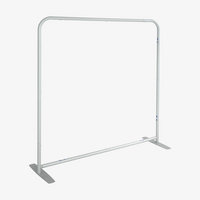 Ersatzrahmen für Zipper-Wall Straight, stehend, detail