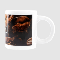 Tasse bedruckt seitlich