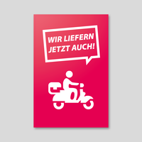 Etiketten, farbig bedruckt, rechteckig