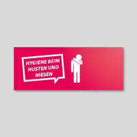 Etiketten, farbig bedruckt, rechteckig