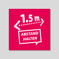 Etiketten, farbig bedruckt, rechteckig