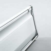 Bannerdisplay box, geöffnet