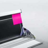 Bannerdisplay box, geöffnet