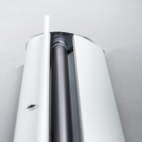 Bannerdisplay box, geöffnet