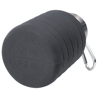 Faltbare Sportflasche aus Silikon, 500 ml