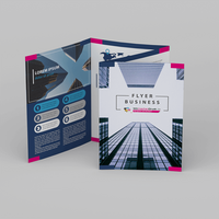 Faltblatt gefalzt auf DIN A5 vertikaler Doppelparallelfalz 8-seitig farbig bedruckt stehend