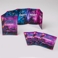 Faltblatt, farbig bedruckt, Motiv