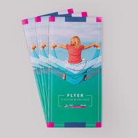 Faltblatt, farbig bedruckt, Motiv