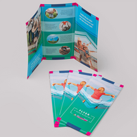 Faltblatt, farbig bedruckt, Motiv