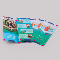 Faltblatt, farbig bedruckt, Motiv