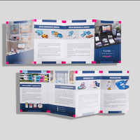 Faltblatt gefalzt auf MAXI-Format 12,5 cm x 23,5 cm vertikaler Zickzackfalz 8 seitig farbig bedruckt aufgefaltet