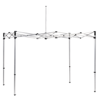 Faltzelt / Faltpavillon mit Dach, details