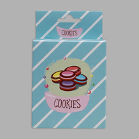 Faltschachtel, farbig bedruckt, motiv