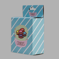 Faltschachtel, farbig bedruckt, Motiv