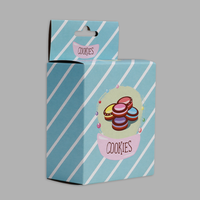 Faltschachtel, farbig bedruckt, motiv