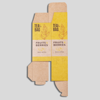 Faltschachtel mit Schütte (12,1 x 11,9 x 24 cm), flach