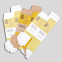 Faltschachtel mit Schütte (6,5 x 5,5 x 13 cm), Papiersorten