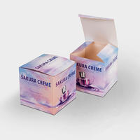 Faltschachtel, farbig bedruckt, Motiv