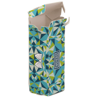 Faltschachtel Sechseck (2,3 x 2,3 x 8,1 cm), stehend