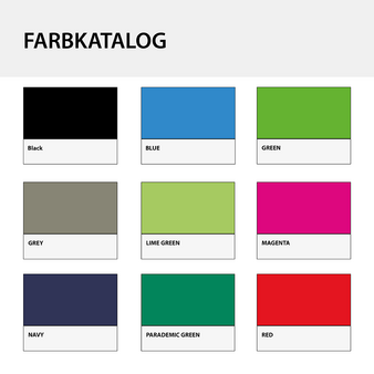 Farbige Unisex-Warnweste, einseitig bedruckt, Farbauswahl