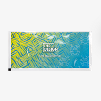 Reinigungstuch, farbig bedruckt, liegend