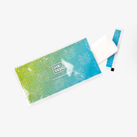 Reinigungstuch, farbig bedruckt, offen