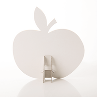 Figurenaufsteller, farbig bedruckt, Rueckseite