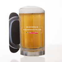 Figurenaufsteller, farbig bedruckt, Motiv