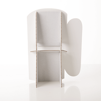 Figurenaufsteller, farbig bedruckt, Rueckseite