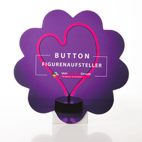 Figurenaufsteller, farbig bedruckt, Motiv