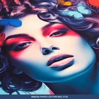 Innova-photo-cotton-rag-315g, Detail Gesicht