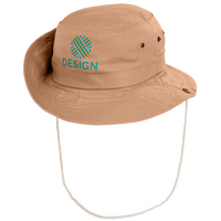 Fischerhut aus Baumwolle mit Kinnband