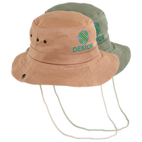 Fischerhut aus Baumwolle mit Kinnband