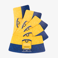 Etikett, farbig bedruckt, Vorderseite, Flach, verschiedene Ausrichtungen