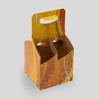 Flaschentraeger, farbig bedruckt